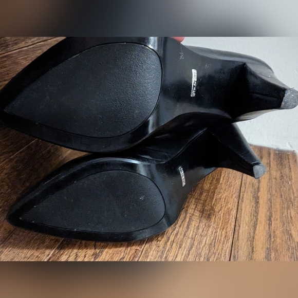 5th Avenue Classic black leather pump Size 40, New - Picture 8 of 12